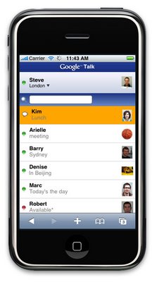 Google Talk IM Feature Now Available for the iPhone