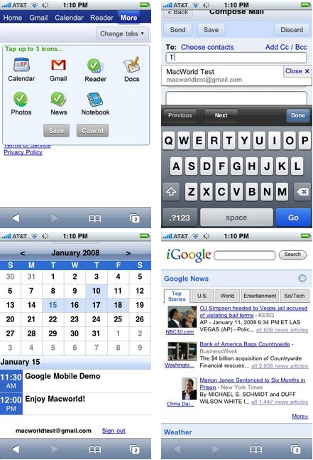 Google Launches Google Mobile App! Apple iPhone Gets its First Taste of Google!