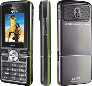 Spice Launches S-820 Mobile Phone with Yamaha Audio Amplifier for Indian Market!