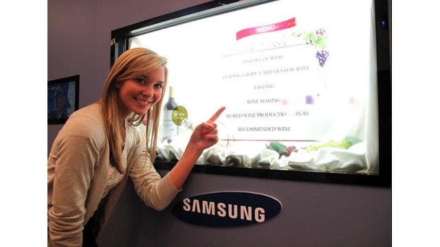 Samsung To Add 46-Inch Panel To Transparent Display Line-Up!