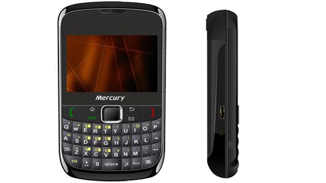 Mercury BIZ2 Dual-Sim QWERTY Phone Now In Indian Market!